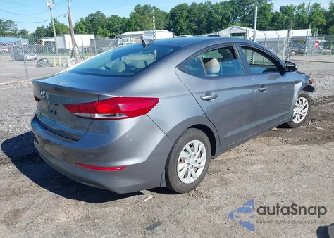 2018 Hyundai Elantra Se from USA, damaged, VIN 5NPD74LF2JH374537